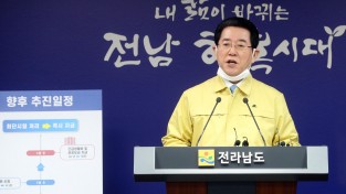 김 지사, 긴급 민생지원 담화문 발표